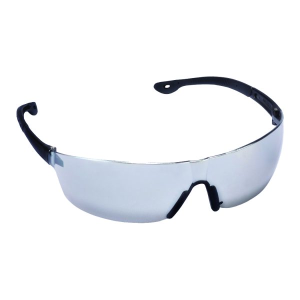 silver safety glasses