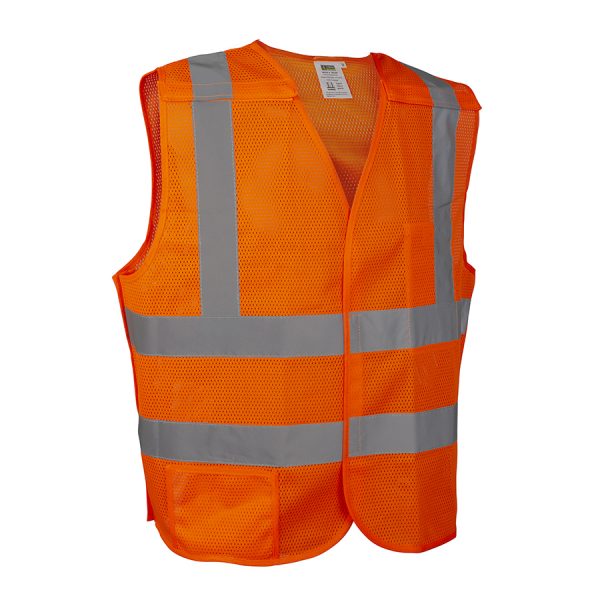 Breakaway Safety Vest, Type R, Class 2, Mesh: #VB230P - ACD Enterprises